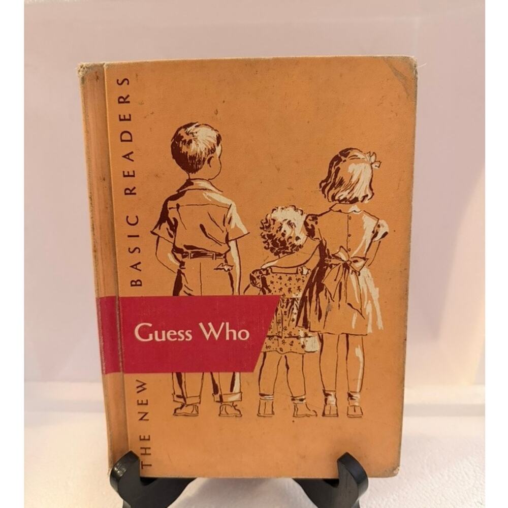 Vtg Guess Who The New Basic Readers 1951 Curriculum Foundation Series Dick Jane